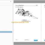 Sandvik LH517 Mining Loader Service and Parts Manual (L817D659)