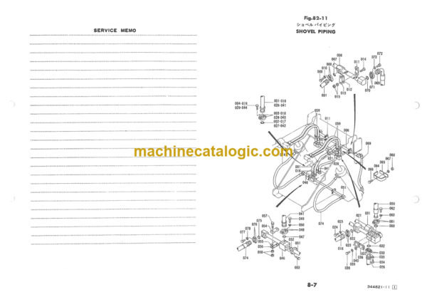 Furukawa FL330 Wheel Loader Parts Catalog