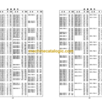 Hitachi EX15U Excavator Parts Catalog