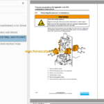 Sandvik DT1132i Drill Rig Service and Parts Diagrams (122D76932-1)