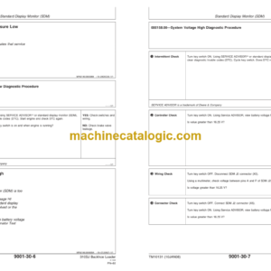 John Deere 310SJ Backhoe Loader Operation and Test Technical Manual (TM10131U)