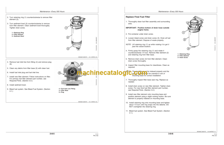 John Deere 640H and 648H Skidder Operators Manual (OMT228656)
