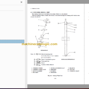 Hitachi LX70-7 LX80-7 Wheel Loader Technical and Inspection and Workshop Manual