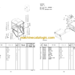 Hitachi AX18-4 Mini Excavator Parts Catalog