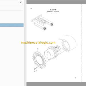 Hitachi EX33MU Excavator Parts Catalog & Equipment Components Parts Catalog