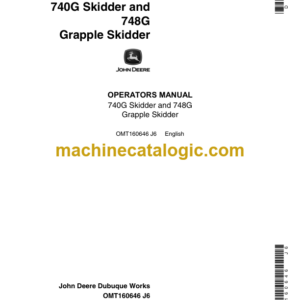 Timberjack 740G Skidder and 748G Grapple Skidder Operators Manual