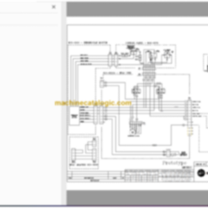 Sandvik LH517i Mining Loader Electric and Hydraulic Schematic Diagrams (L517DAMA0A0892)