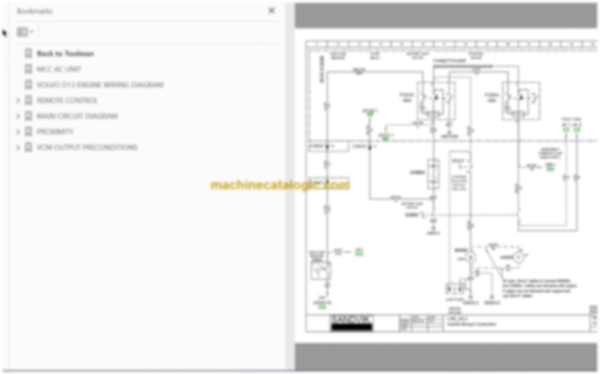 Sandvik LH517i Mining Loader Electric and Hydraulic Schematic Diagrams (L517DAMA0A0892)