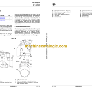 JCB T4F 444 (55kw) Engine (4 Cyl) JCB T4i 444 Elec Engine (4 Cyl) JCB T4i 448 Elec Engine (4 Cyl) Service Manual