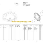 Hitachi AX16-4 Mini Excavator Parts Catalog