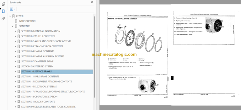 Hitachi LX100-2 LX120-2 LX150-2 Wheel Loader Technical and Workshop Manual