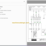 Sandvik LH517i Mining Loader Electric and Hydraulic Schematic Diagrams (L517DAMA0A0892)