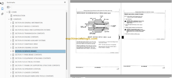 Hitachi LX100-2 LX120-2 LX150-2 Wheel Loader Technical and Workshop Manual