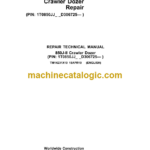John Deere 850J-II Crawler Dozer Repair Technical Manual (TM14231X19)