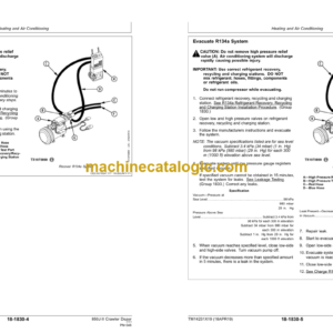 John Deere 850J-II Crawler Dozer Repair Technical Manual (TM14231X19)