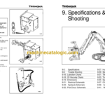 Timberjack 608 Feller Bunchers Operator and Maintenance Manual