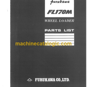 Furukawa FL170M Wheel Loader Parts Catalog