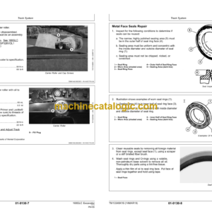 John Deere 160GLC Excavator Repair Technical Manual (TM13349X19)