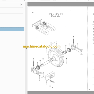 Hitachi EX35 Excavator Parts Catalog & Equipment Components Parts Catalog