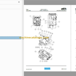 Sandvik L621i Mining Loader Service and Parts Manual (L621DVMA0A0613_rev1)