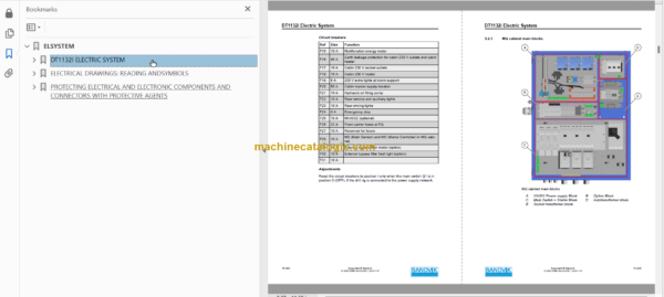 Sandvik DT1132i Tunnelling Drill Service and Parts Manual (SN 121D69679-1)