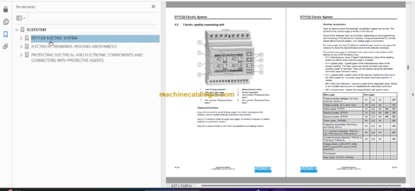 Sandvik DT1132i Tunnelling Drill Service and Parts Manual (SN 121D69679-1)