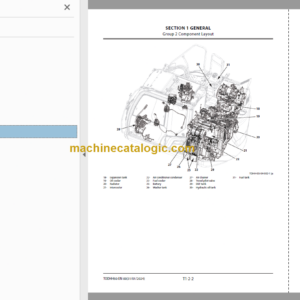 Hitachi ZX135US-7B Hydraulic Excavator Technical Manual