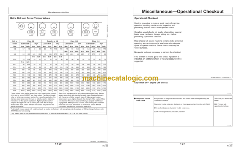 John Deere 319D and 323D Compact Track Loader Operators Manual (OMT253019)