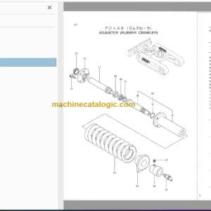 Hitachi EX35-2 Excavator Parts Catalog & Equipment Components Parts Catalog