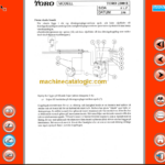 Sandvik LH625E Mining Loader Service and Parts Manual (L725E031)