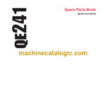 Sandvik QE241 Mobile Scalper Spare Parts Book