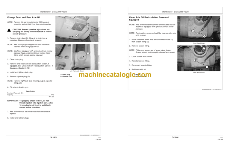 John Deere 544J Loader Operators Manual (OMT229869)