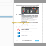Sandvik L625ie Mining Loader Operator's and Maintenance Manual (L625ECNA0A0039 Swedish)