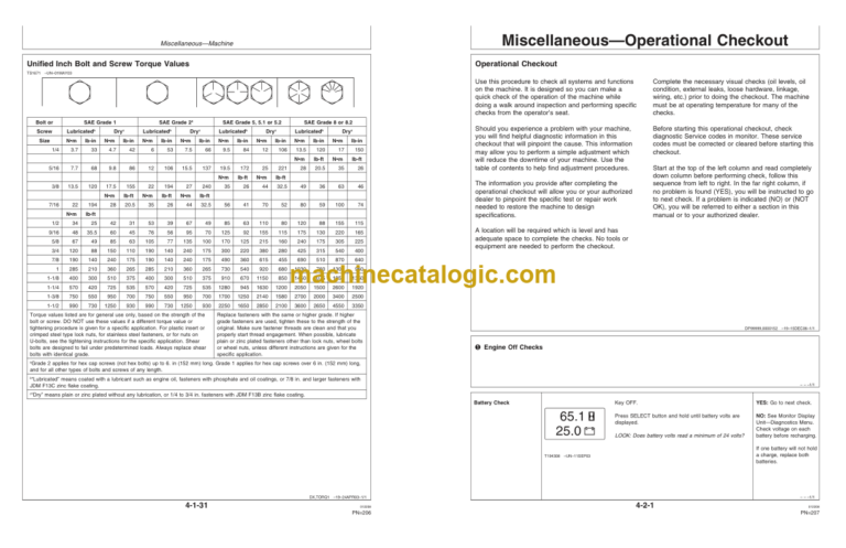 John Deere 544J Loader Operators Manual (OMT229869)