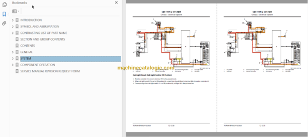 Hitachi ZX490-7G Hydraulic Excavator Technical Manual