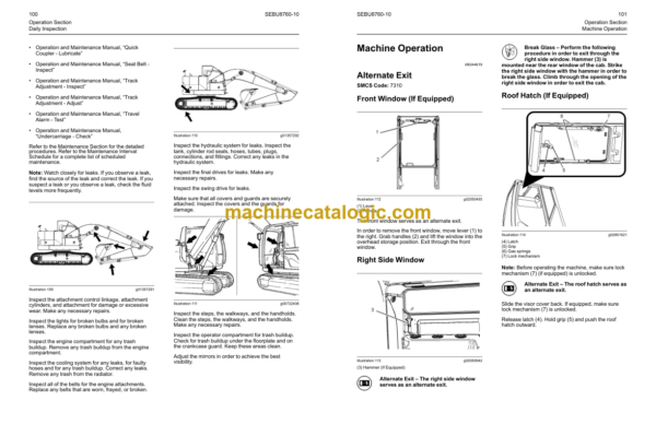 Caterpillar 335F Excavator Operation and Maintenance Manual