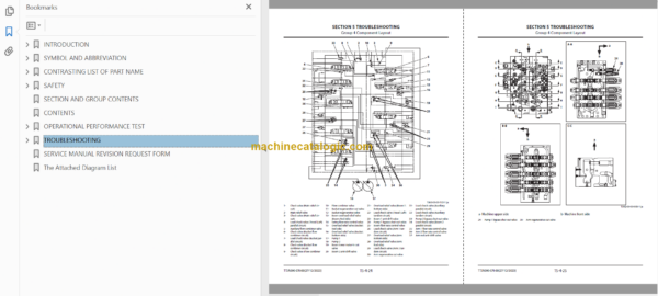 Hitachi ZX490-7G Hydraulic Excavator Technical Manual