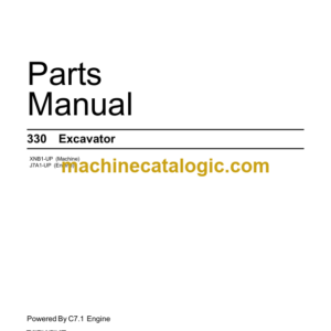 Caterpillar 330 Excavator Parts Manual