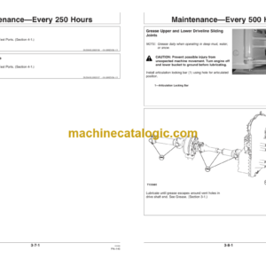 John Deere 624J Loader Operators Manual (OMT229875)