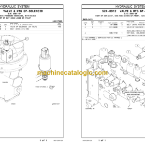 Caterpillar 330 Excavator Parts Manual