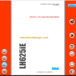 Sandvik LH625iE Mining Loader Service and Parts Manual (L625EHMA0A0036)