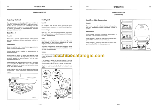 JCB 530 532 533 535 537 540 Loadalls Operator Handbook