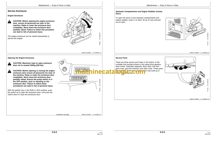 Timberjack 753G 608S Feller Buncher Operators Manual