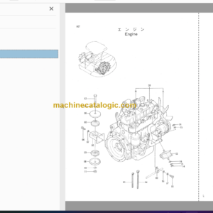 Hitachi EX40 Excavator Parts Catalog & Equipment Components Parts Catalog