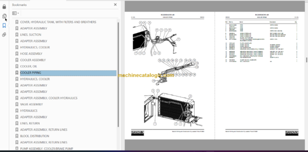 Sandvik TH545i Underground Truck Service and Parts Manual (T045D743)