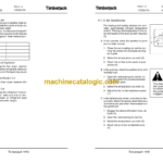 Timberjack 1410 Forwarder Operator and Maintenance Manual