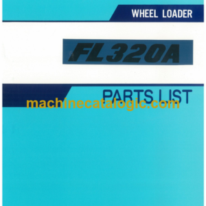 Furukawa FL320A Wheel Loader Parts Catalog