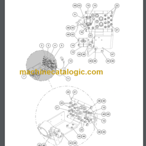 Sandvik Leopard DI650i Drill Rig Parts Manual (90259)