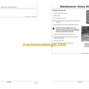 John Deere 444J 544J 624J Loaders Operators Manual (OMT197190)