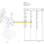 Hitachi TX40UR-3 Telescopic Crawler Crane Parts Catalog